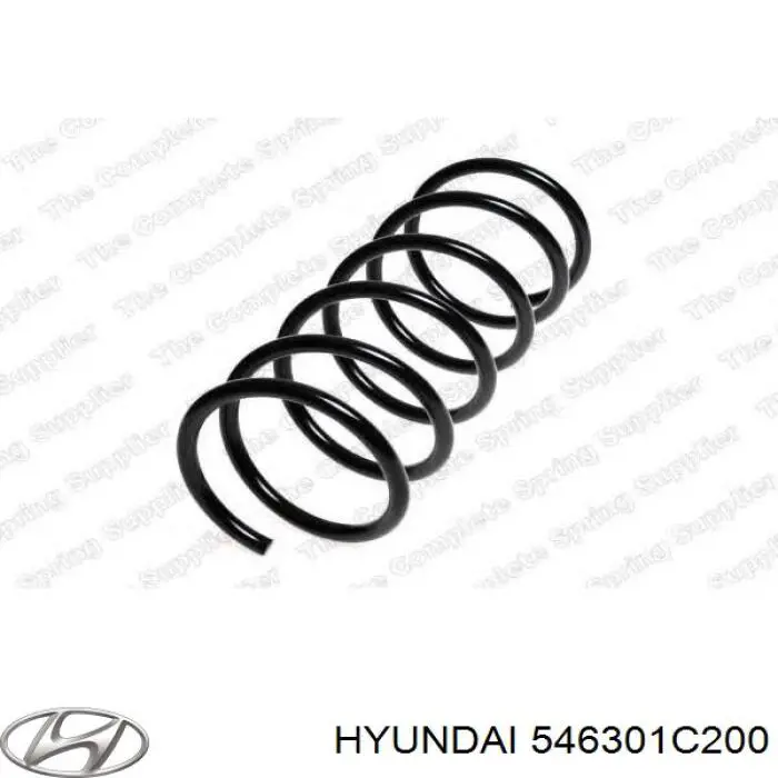 546301C200 Hyundai/Kia Пружина передней подвески