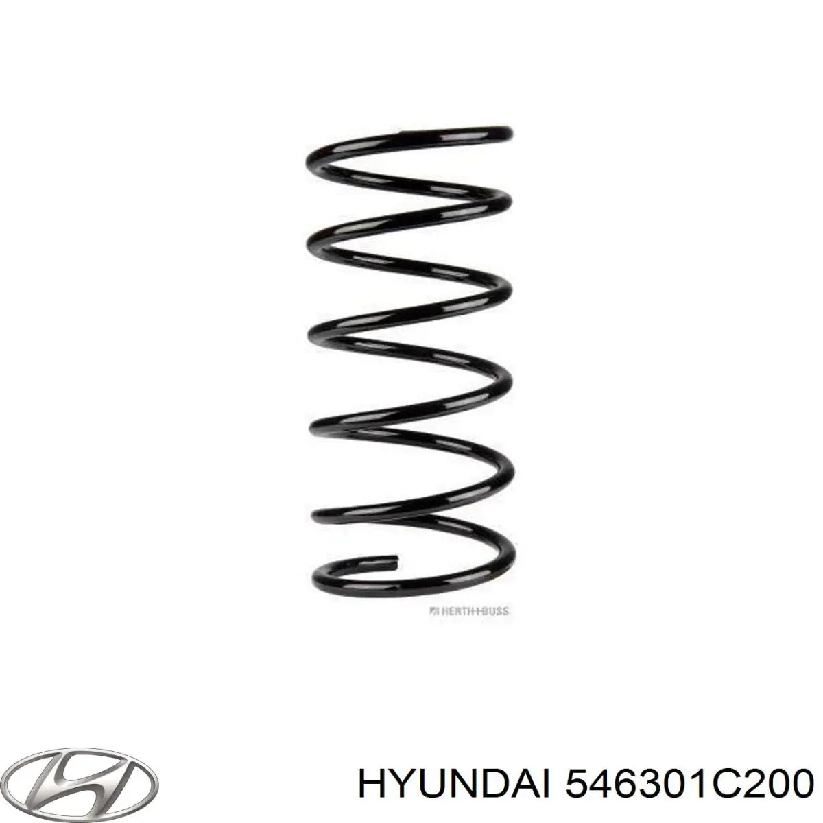 Пружина амортизатора передняя Hyundai/Kia 546301C200 цена, от 11.52 USD