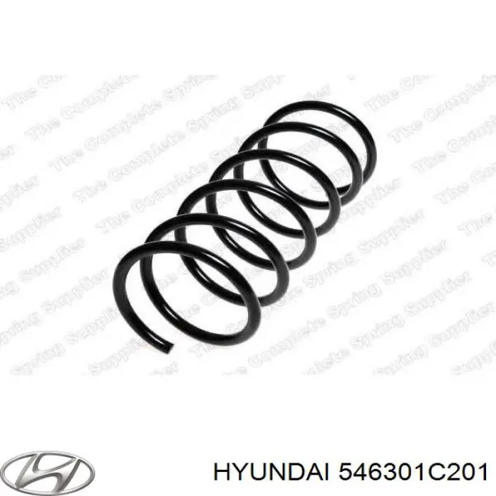 546301C201 Hyundai/Kia Пружина передней подвески