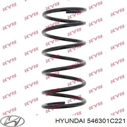 Пружина амортизатора передняя Hyundai/Kia 546301C221 цена, от 30.56 USD