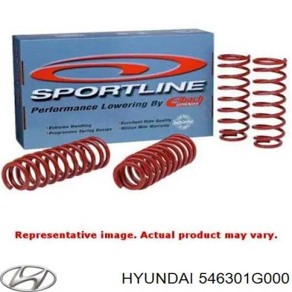 546301G000 Hyundai/Kia Пружина передней подвески