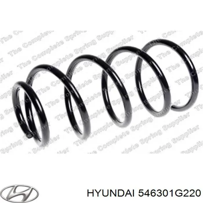 Передняя пружина 546301G220 Hyundai/Kia