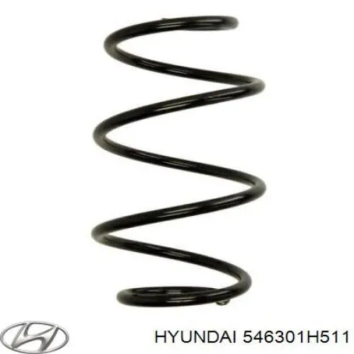 546301H511 Hyundai/Kia пружина передняя