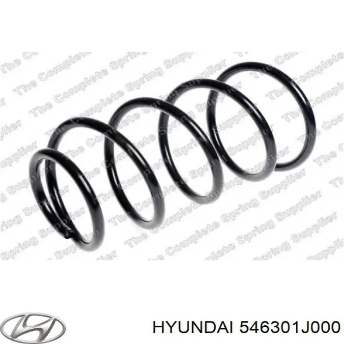 546301J000 Hyundai/Kia пружина передняя