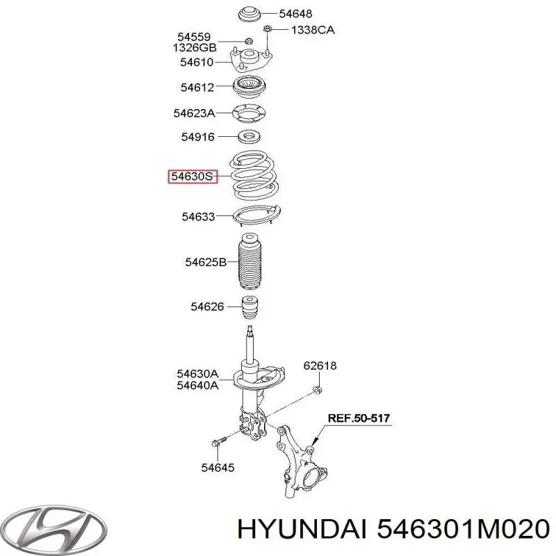 546301M020 Hyundai/Kia