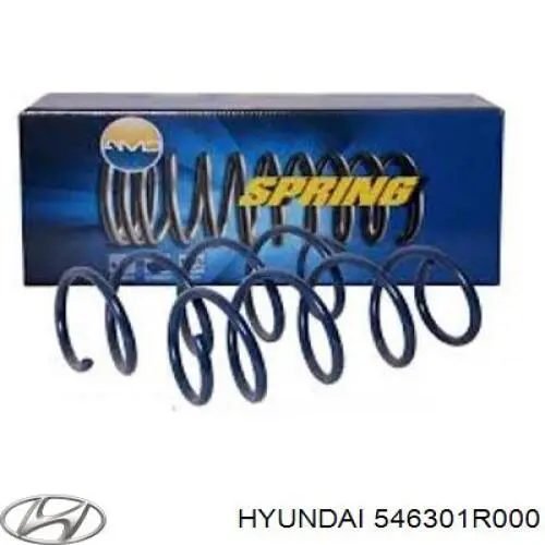 Передняя пружина 546301R000 Hyundai/Kia