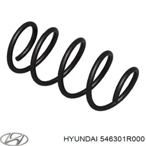 Купить 546301R000 Hyundai/Kia Винтовая пружина подвеска