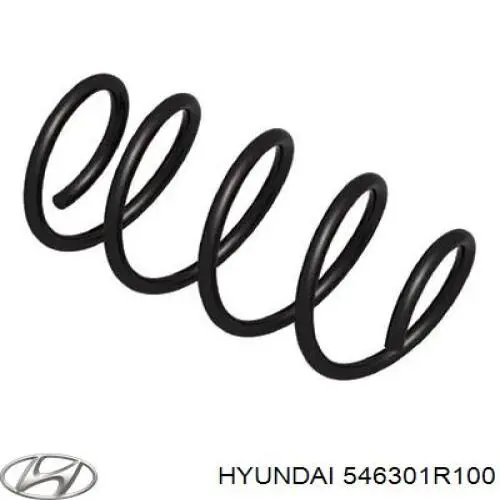 546301R100 Hyundai/Kia Пружина передней подвески