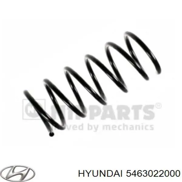 Передняя пружина 5463022000 Hyundai/Kia