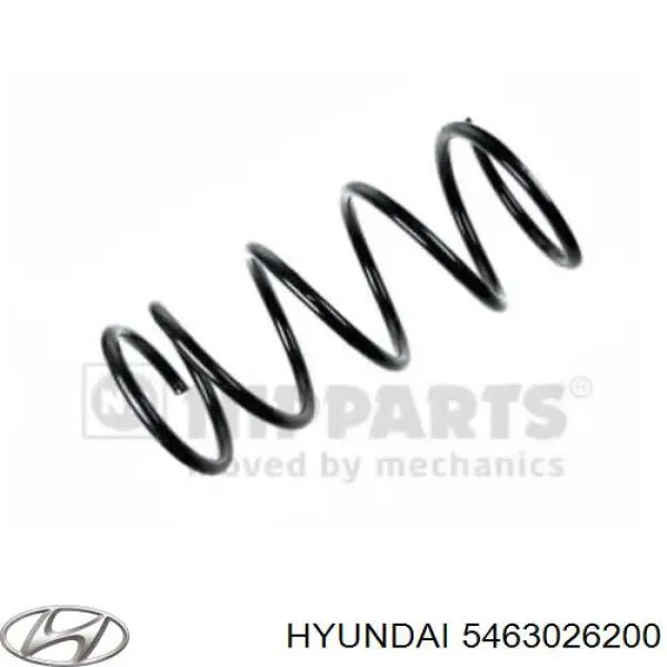 Передняя пружина 5463026200 Hyundai/Kia