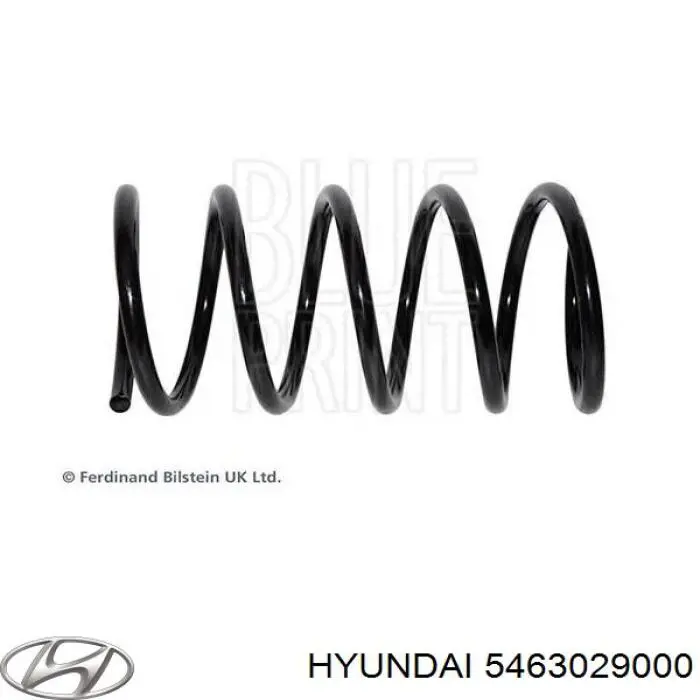 5463029000 Hyundai/Kia пружина передняя