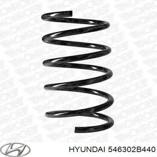 Передняя пружина 546302B440 Hyundai/Kia