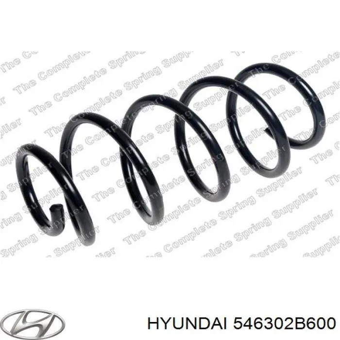 546302B600 Hyundai/Kia пружина передняя
