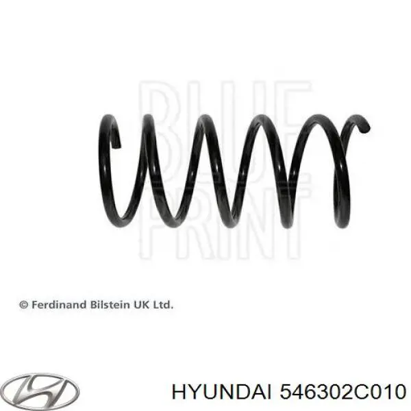 Купить 546302C010 Hyundai/Kia Винтовая пружина подвеска