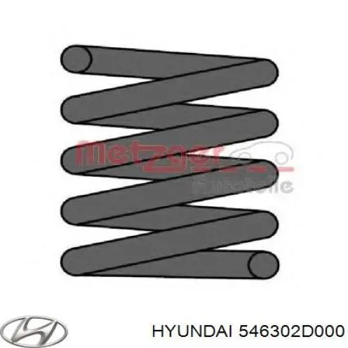 Пружина амортизатора передняя Hyundai/Kia 546302D000 цена, от 41.17 USD