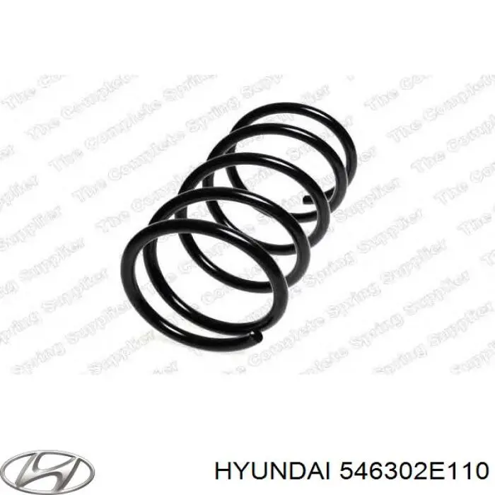 546302E110 Hyundai/Kia пружина передняя