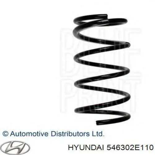Пружина амортизатора передняя Hyundai/Kia 546302E110 цена, от 53.37 USD