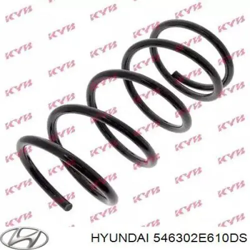 Передняя пружина 546302E610DS Hyundai/Kia
