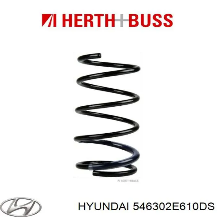Пружина амортизатора передняя Hyundai/Kia 546302E610DS цена, от 38.62 USD