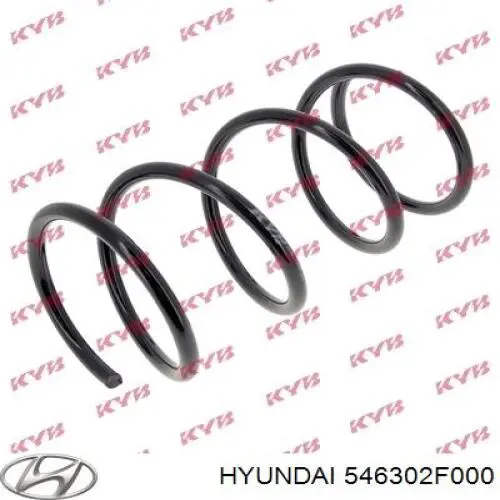 Пружина амортизатора передняя Hyundai/Kia 546302F000 цена, от 37.63 USD