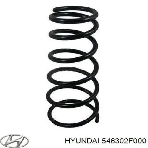 Купить 546302F000 Hyundai/Kia Винтовая пружина подвеска