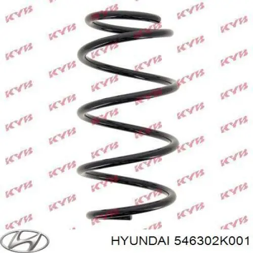 Передняя пружина 546302K001 Hyundai/Kia