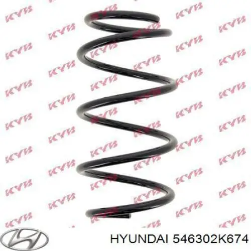 Пружина амортизатора передняя Hyundai/Kia 546302K674 цена, от 59.46 USD