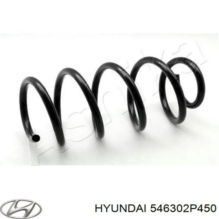 546302P450 Hyundai/Kia Пружина передней подвески