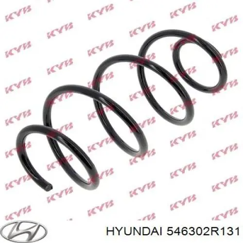 Передняя пружина 546302R131 Hyundai/Kia