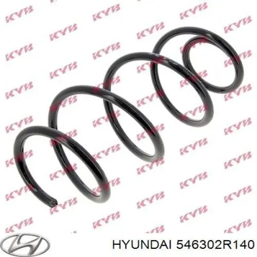 Передняя пружина 546302R140 Hyundai/Kia