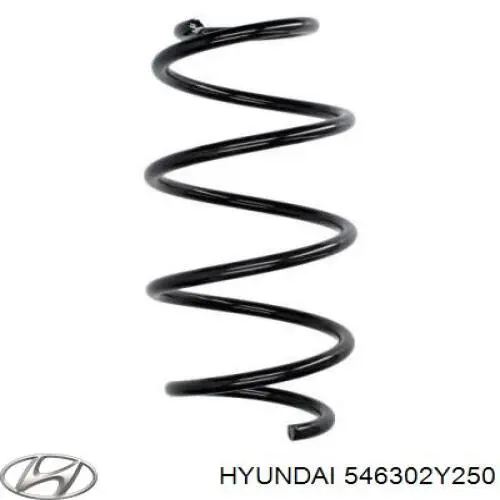 Передняя пружина 546302Y250 Hyundai/Kia