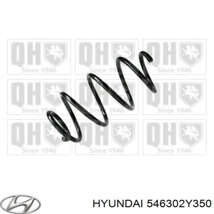 Пружина амортизатора передняя Hyundai/Kia 546302Y350 цена, от 19.00 USD