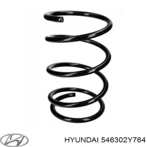 Передняя пружина 546303U350 Hyundai/Kia