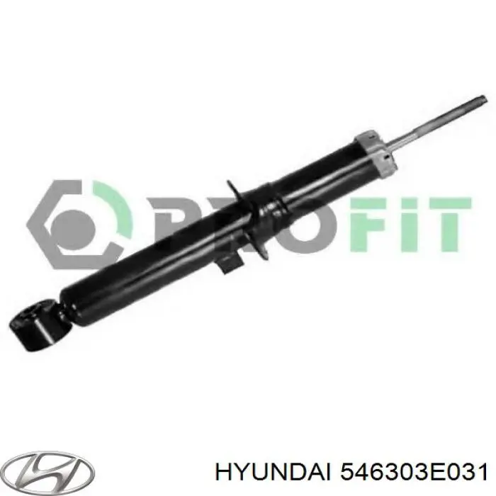 546303E031 Hyundai/Kia амортизатор передний левый