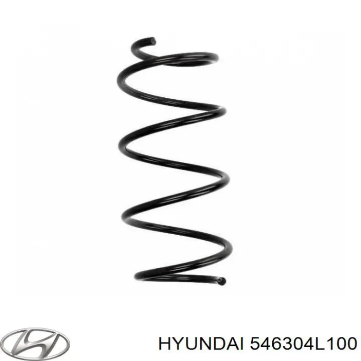 Передняя пружина 546304L100 Hyundai/Kia