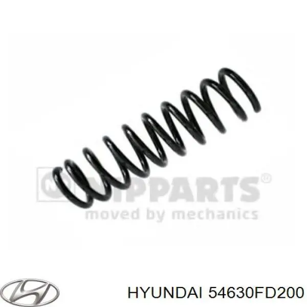 Передняя пружина 54630FD200 Hyundai/Kia