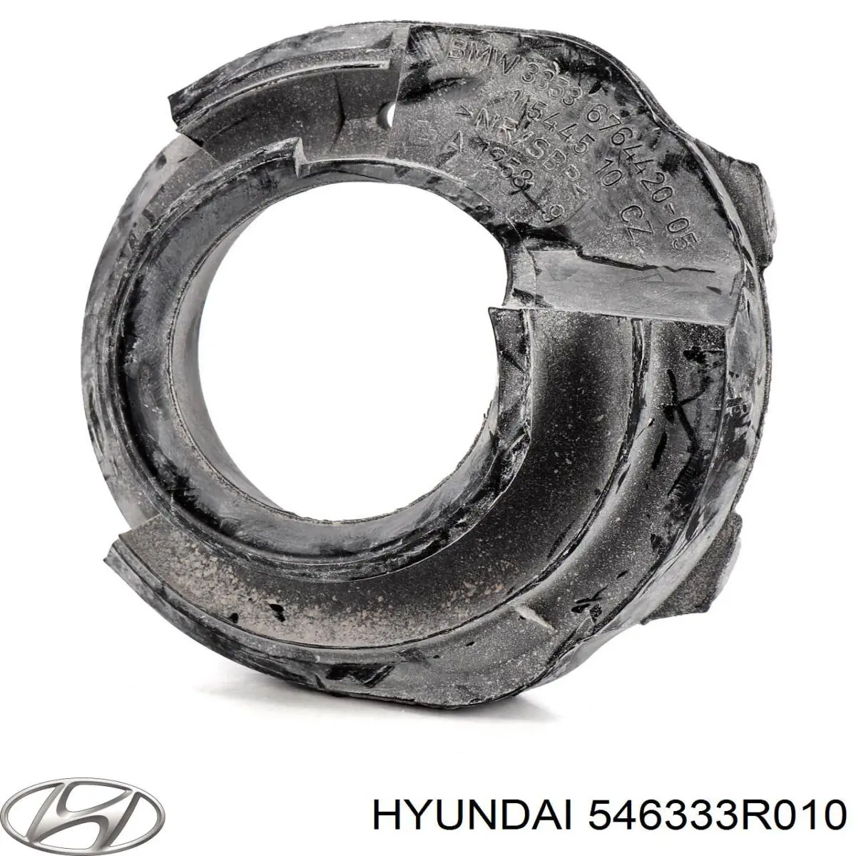 Проставка (резиновое кольцо) пружины передней нижняя Hyundai/Kia 546333R010 цена, от 18.67 USD