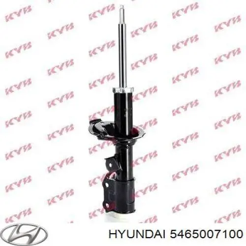 5465007100 Hyundai/Kia амортизатор передний левый