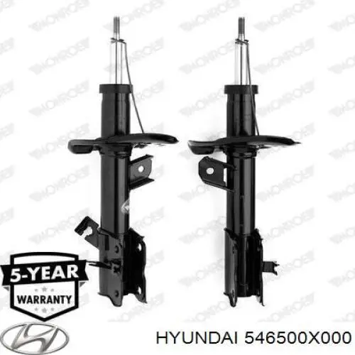 Амортизатор передней подвески левой Hyundai/Kia 546500X000 цена, от 40.57 USD