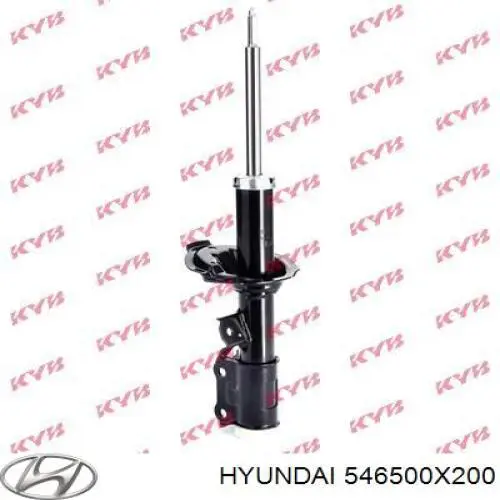 Амортизатор передней подвески левой Hyundai/Kia 546500X200 цена, от 40.52 USD