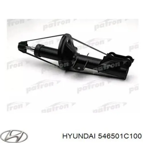 54650-1C100 Hyundai/Kia amortecedor dianteiro esquerdo
