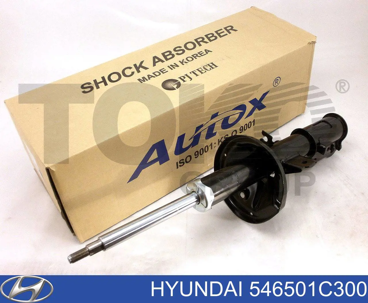 Стойка передняя левая Hyundai/Kia 546501C300