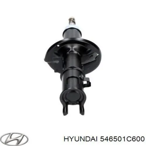 546501C600 Hyundai/Kia amortecedor dianteiro esquerdo