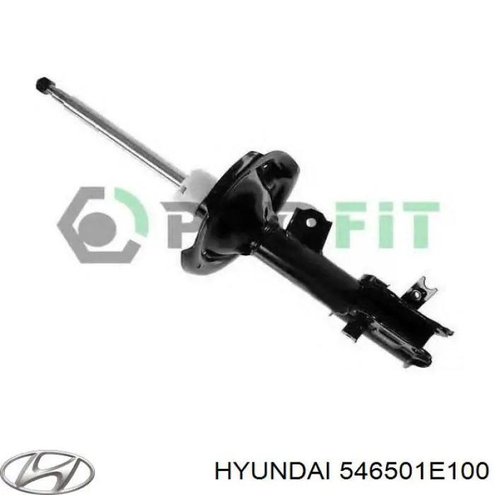 Купить 546501E100 Hyundai/Kia Амортизатор подвески передний левый