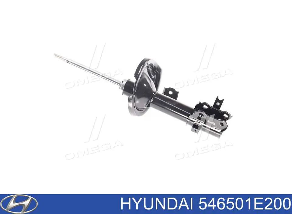 546501E200 Hyundai/Kia amortecedor dianteiro esquerdo