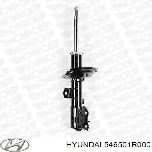 Амортизатор передний левый 546501R000 Hyundai/Kia