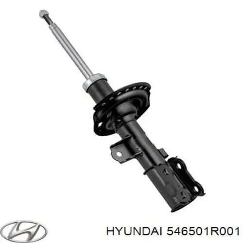 Стойка передняя левая Hyundai/Kia 546501R001