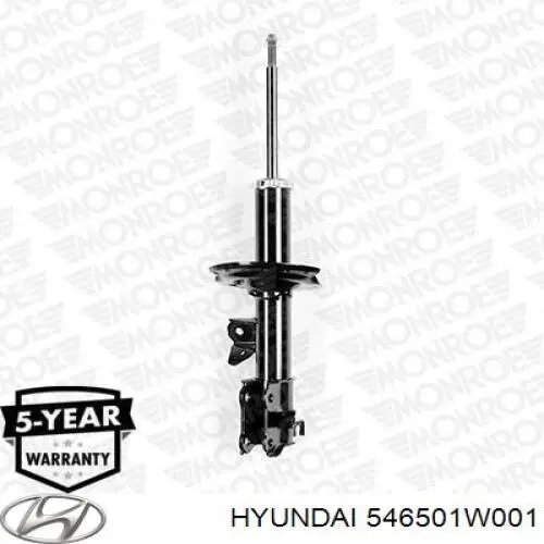 Амортизатор передней подвески левой Hyundai/Kia 546501W001 цена, от 13.73 USD