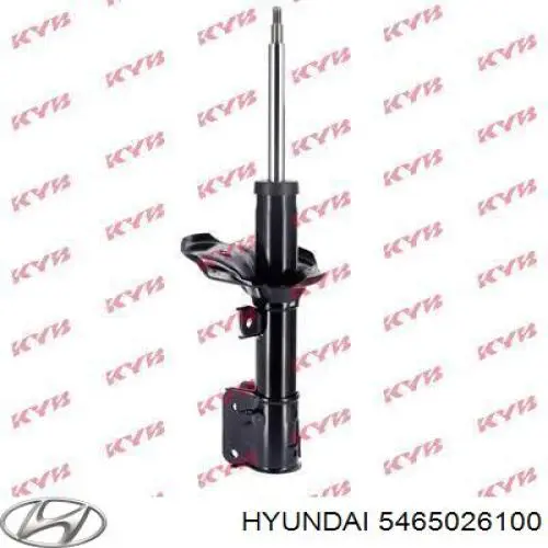 Амортизатор передней подвески левой Hyundai/Kia 5465026100 цена, от 58.74 USD