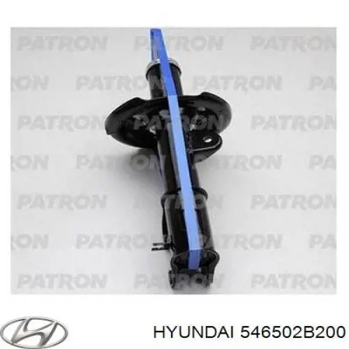 Стойка передняя левая Hyundai/Kia 546502B200